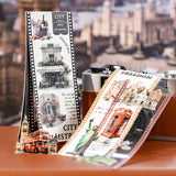 10sheets city pre-cut sticker book(TZB26040707)
