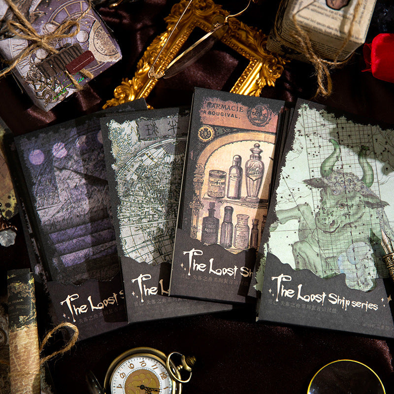 40pcs vintage/gothic paper pack(P26052704)