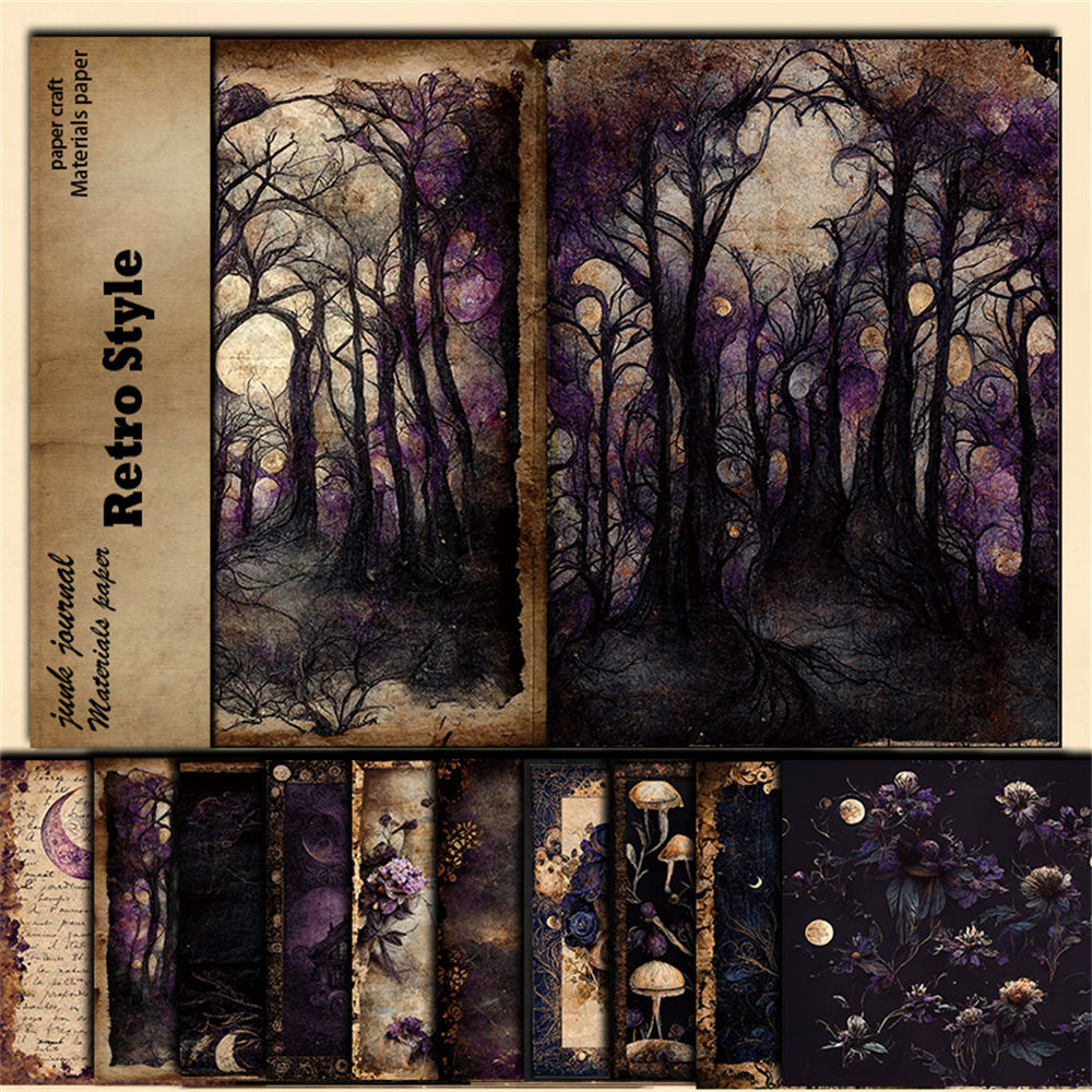 10pcs purple magic paper pack (P26071403)