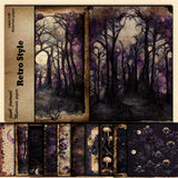 10pcs purple magic paper pack (P26071403)