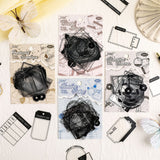 stamp sticker pack 20pcs