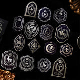 15pcs vintage label sticker pack(S26071207)