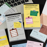 20sheets planner pre-cut sticker book(TZB26040808)