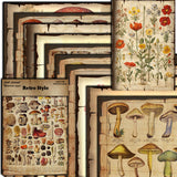 10pcs mushroom Lab paper pack (P26061705)
