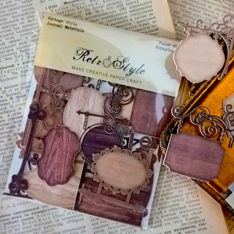 16pcs vintage sticky card pack(P26062711)