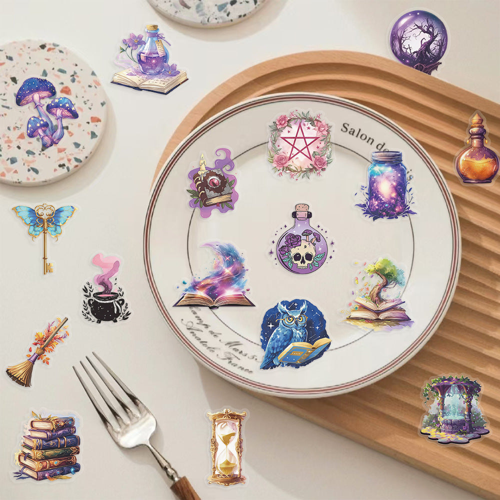50pcs witch sticker pack (S25062105)