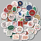 50pcs christmas sticker pack(P26052606)