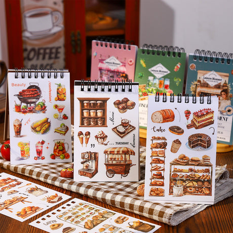 18sheets leisure time sticker book (TZB25033004)