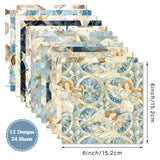 24pcs 6inch angel paper pack(TZB25121506)