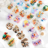 6pcs flower shadow sticker pack (S25072902)