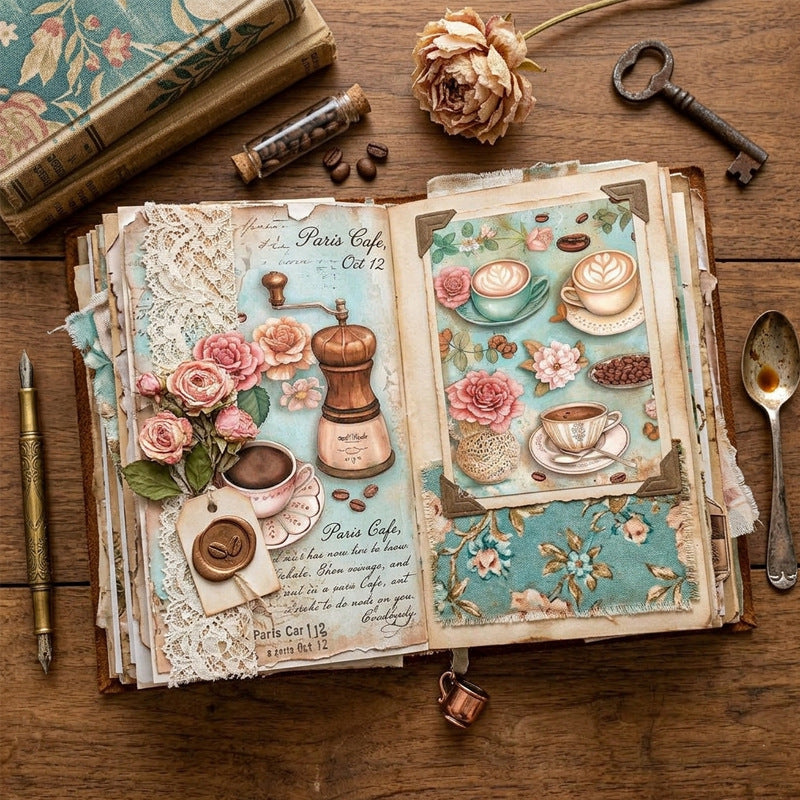 16pcs retro paper pack(P26062705)