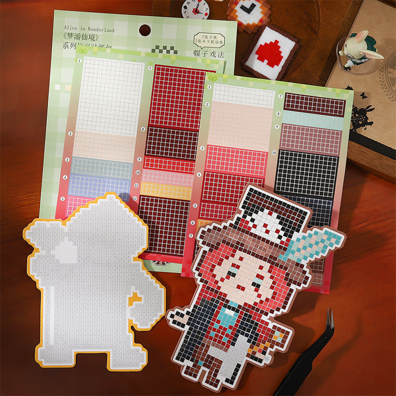 2sheets Alice sticker by number(S26031701)