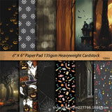 12pcs halloween ghost Lab paper pack (P26061707)