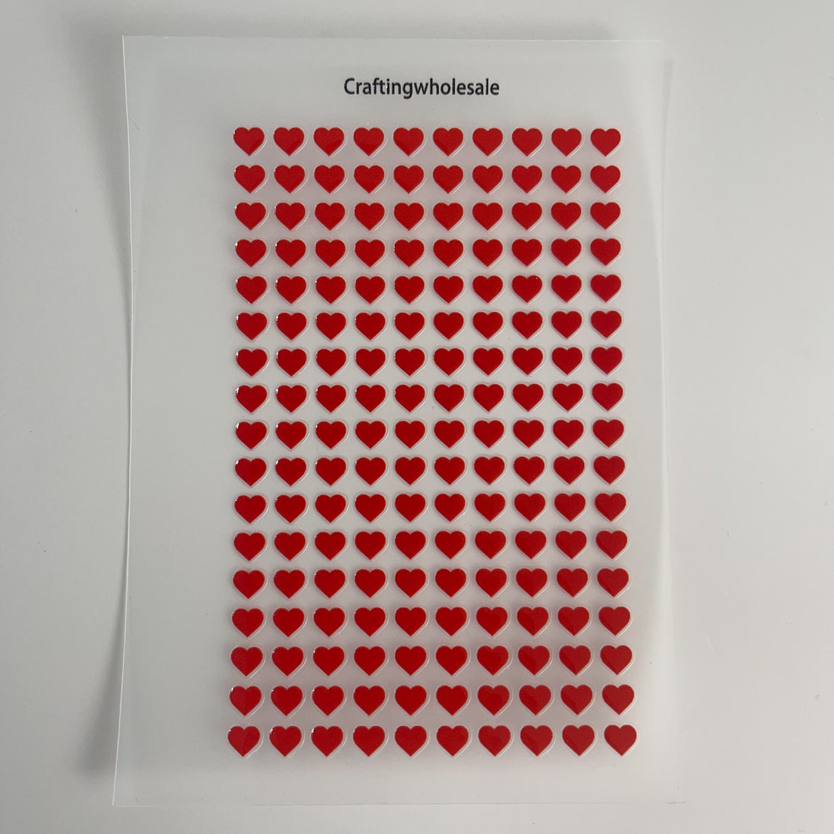 3D embossed Playing card symbols sticker A6 size (S26011308)