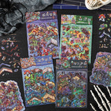3pcs traditonal gothic sticker pack(S25121510)