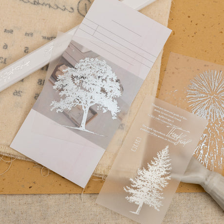 10pcs nature silver sticker pack(S26052707)