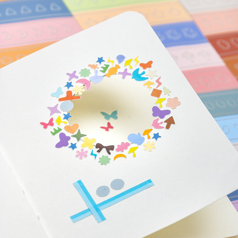 8pcs cute mini pre-cut sticker pack (S26050703)