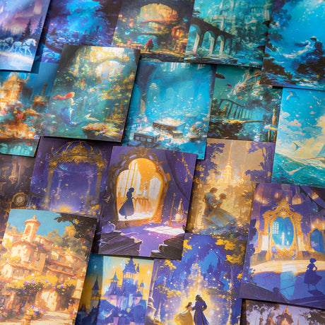 10pcs fairy tale washi-sticker pack (S25092508)