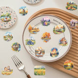 50pcs coutryside landscape sticker pack(S26061806)