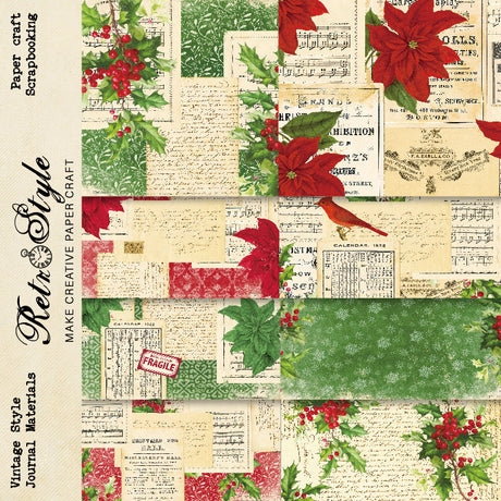 16pcs christmas paper pack (P25100907)