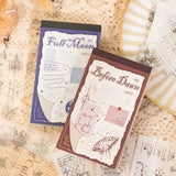 20sheets PET+washi sticker book(TZB26071209)