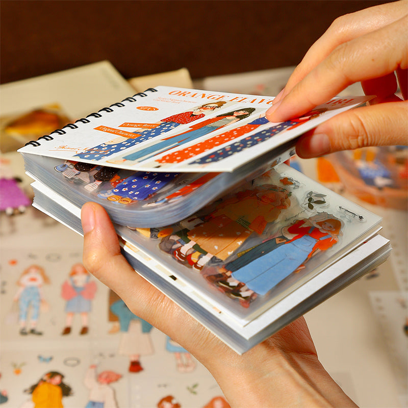 50sheets sticker book(TZB25102801)