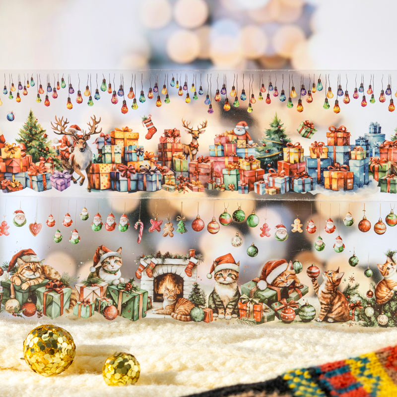 1 roll Christmas PET-tape (T25072001)