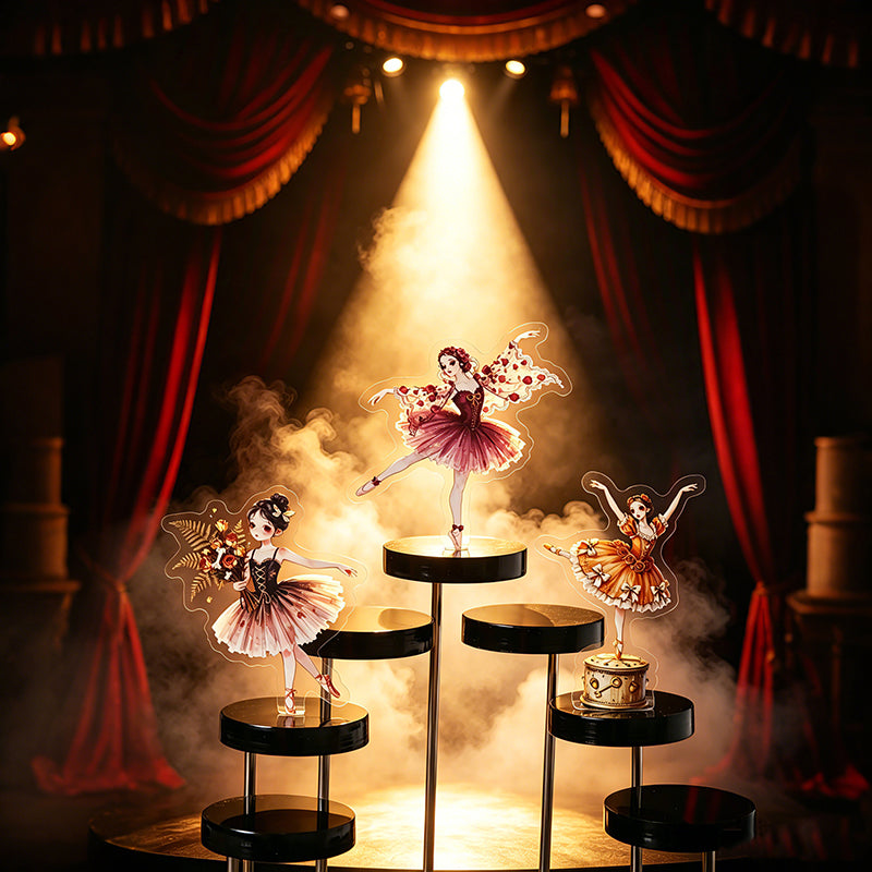 15pcs ballet sticker pack(S26061007)