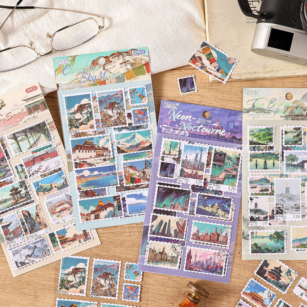 2sheets city view sticker pack(S26052108)