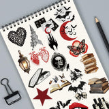 50pcs gothic sticker pack(S26041510)