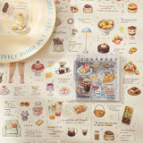 40sheets floral pre-cut sticker book(TZB26060303)