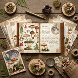 Mushroom 8pcs paper pack