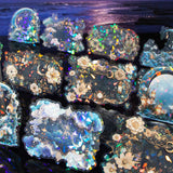 10pcs magic galaxy PET-sticker pack (S25092507)