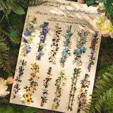 15pcs flower sticker pack (S26041504)