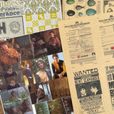 A4 size hufflepuff Style paper & sticker 25 pcs(S26011204)