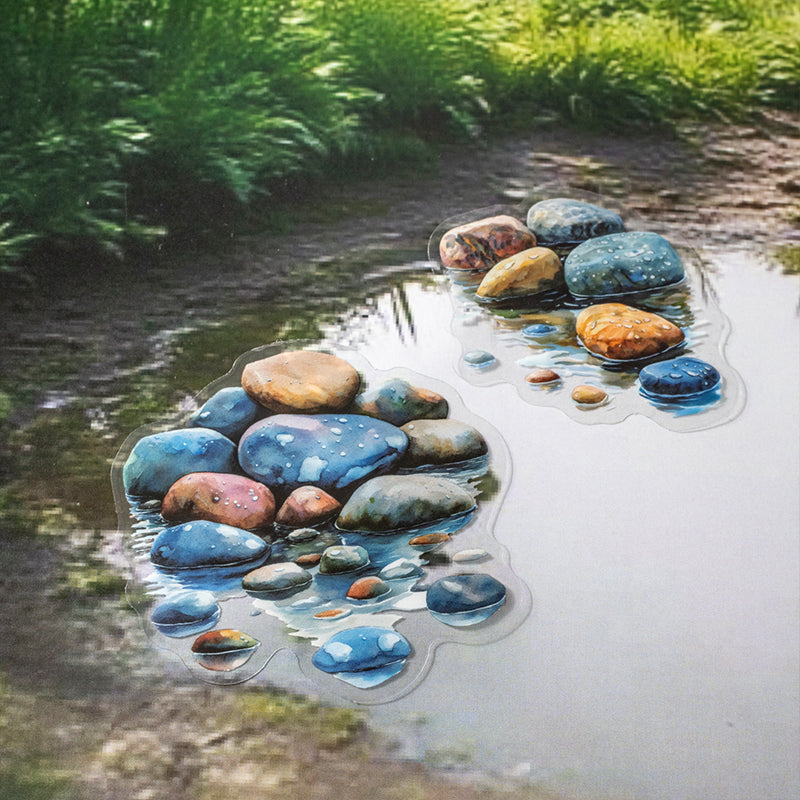 10pcs path of puddles sticker pack (S25080607)