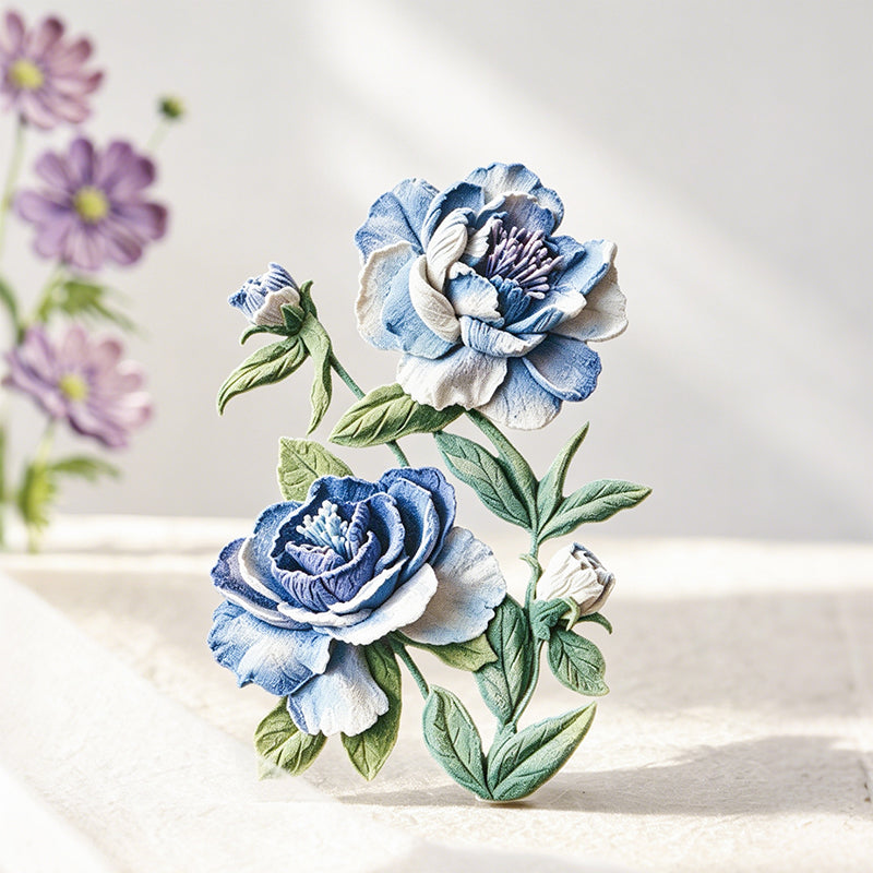 10pcs flower sticker pack(S26062302)