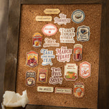 50pcs tea time sticker box(S26051408)