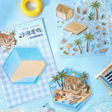 2pcs 3D summer sticker pack(S26042901)