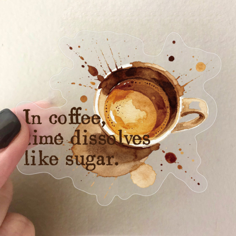 50pcs coffee spoiled sticker pack(S26082406)