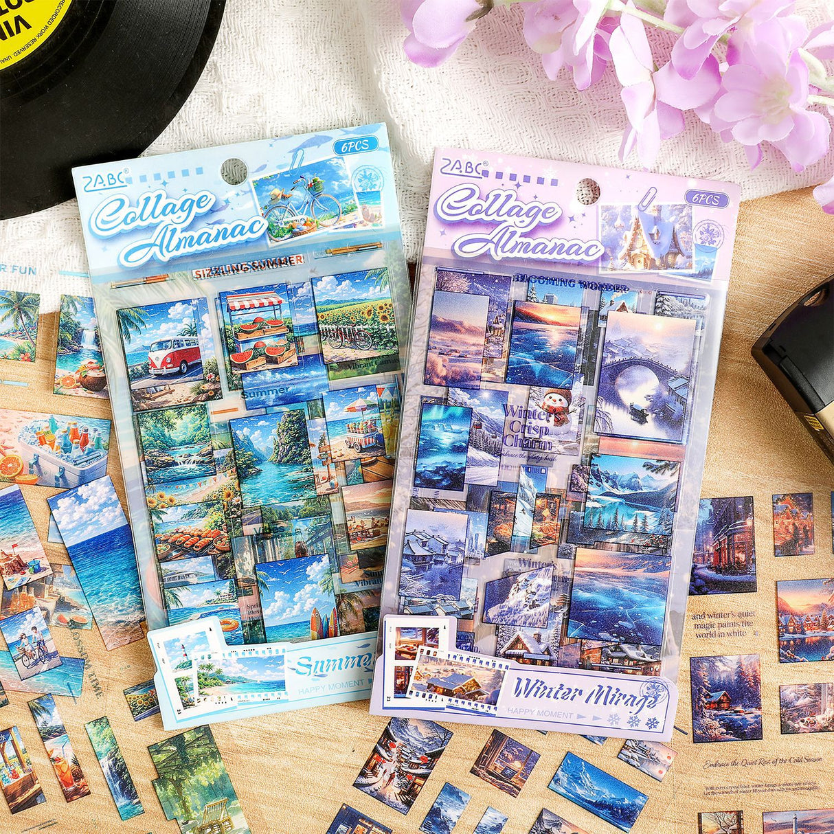 6 sheets view sticker pack(S26052905)
