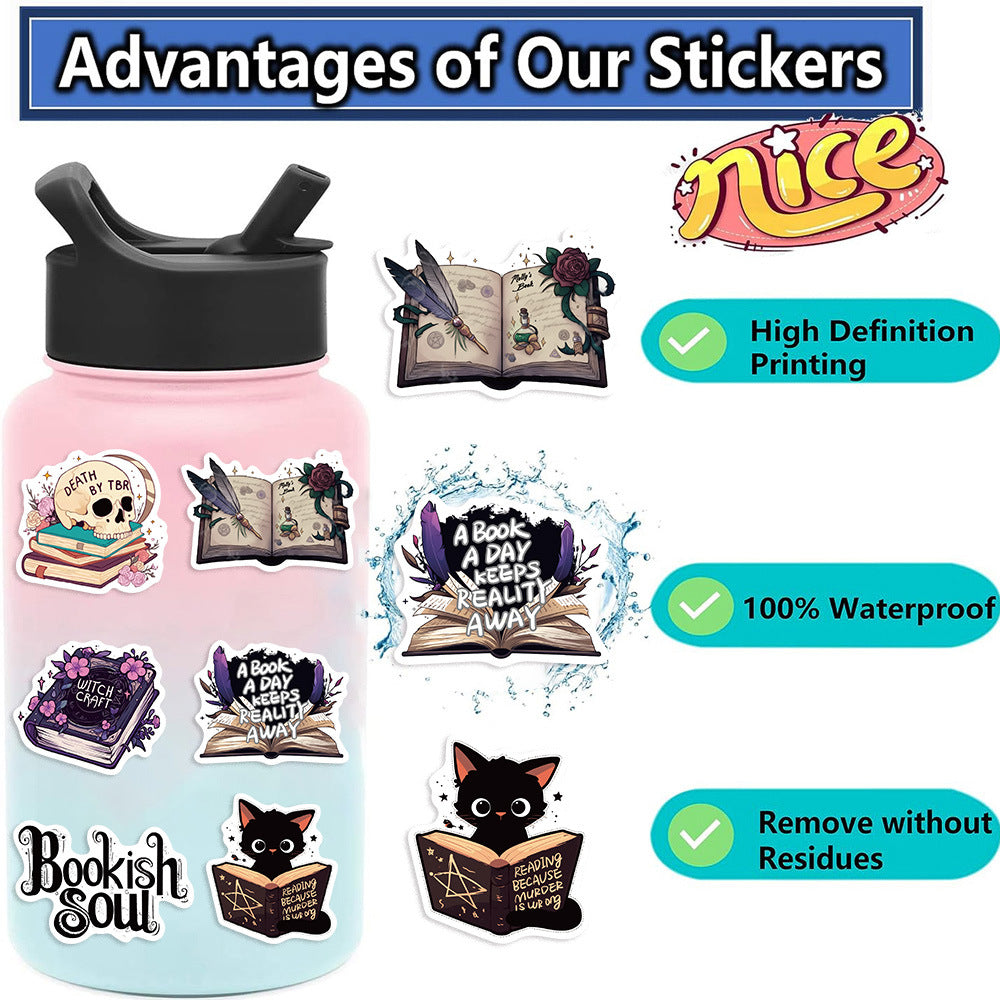 100pcs witch sticker pack(P26052605)