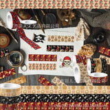 12rolls pirate washi-tape(T26033009)