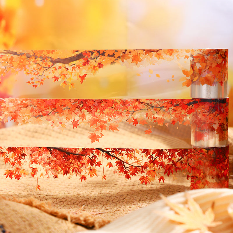 1 roll autumn leaf PET-tape (T25092408)