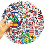50pcs world cup sticker pack(S26032703)