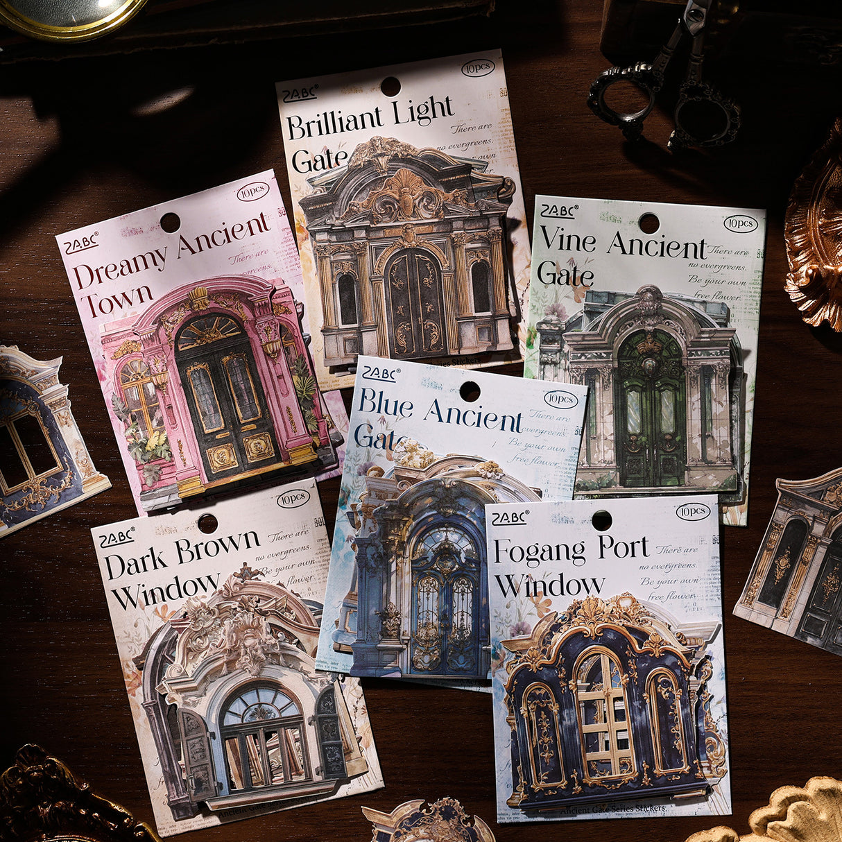 10pcs window sticker pack(S26040804)
