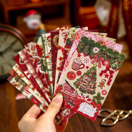 30pages christmas sticker book(TZB26090109)