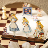 Alice 50 sheets pre-cut PET sticker book (TZB26040706)