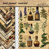 10pcs botanical Lab paper pack (P26061704)