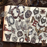 15pcs gothic embossed card pack(P26052603)